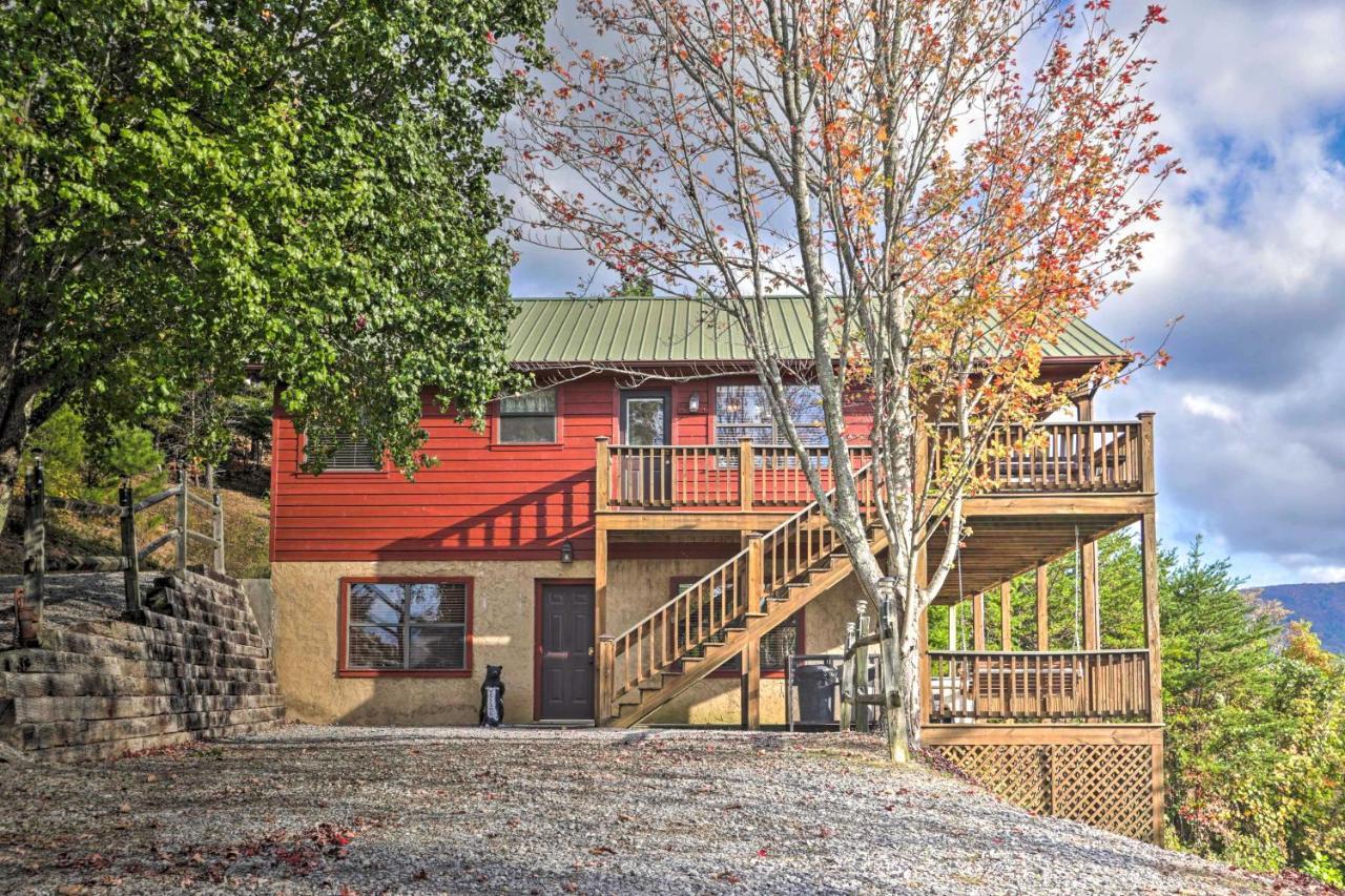 Smoky Mountain Retreat With Hot Tub, Arcade Games Villa Pigeon Forge Exterior photo